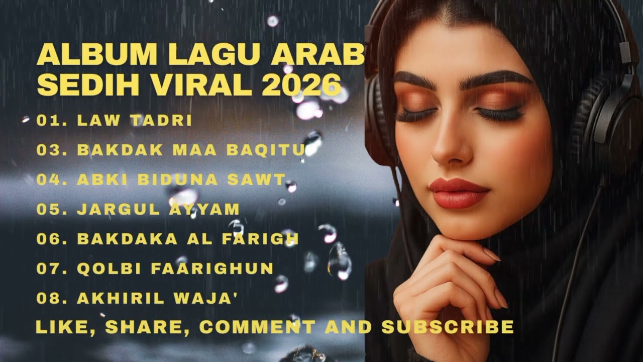 Album Arab Terbaru dan Terbaik Paling Merdu Cocok Bagi yang Bersedih