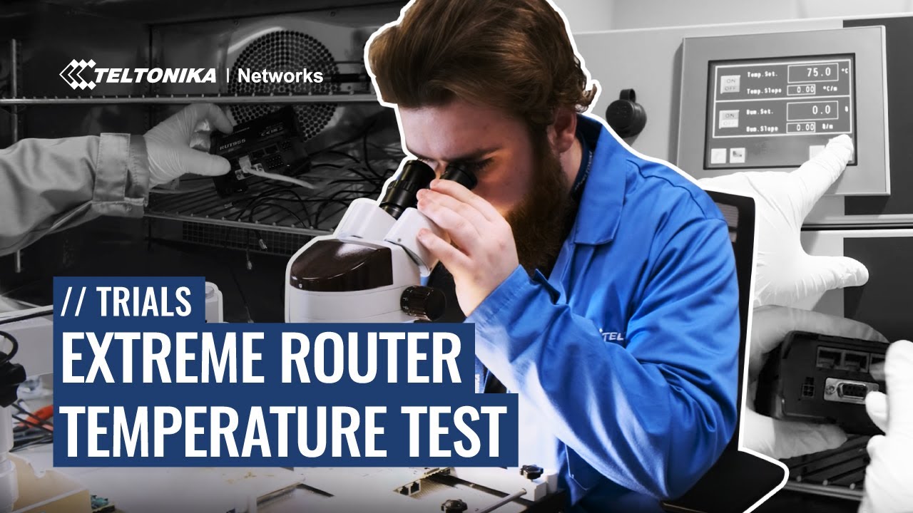Extreme Industrial Cellular Router Temperature Test - Trials of Teltonika Networks