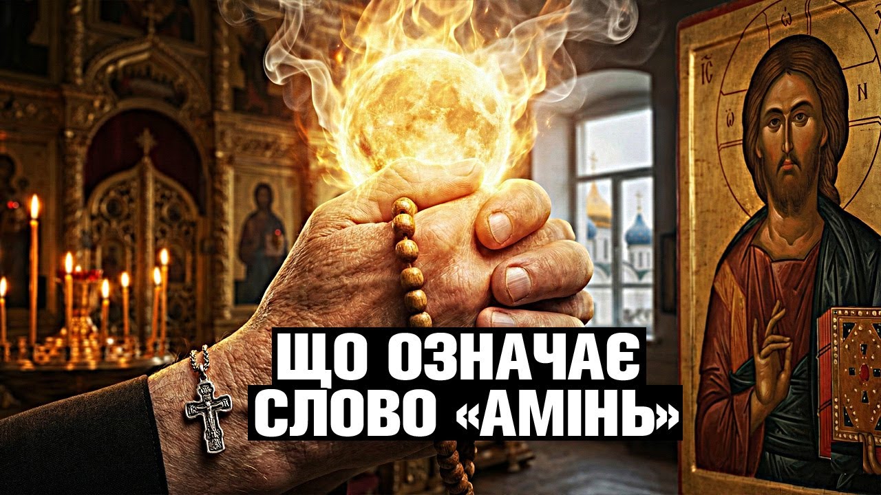 ЩО ОЗНАЧАЄ СЛОВО "АМІНЬ"? 🗣️ ТИ КАЖЕШ ЦЕ В КІНЦІ МОЛИТВИ, А ЩО ВОНО ЗМІНЮЄ? 🔚