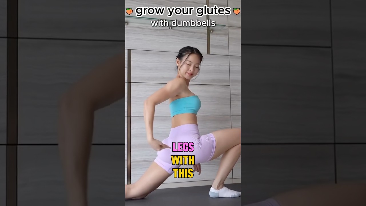 🍑 6 Glute Exercises for Stronger Legs