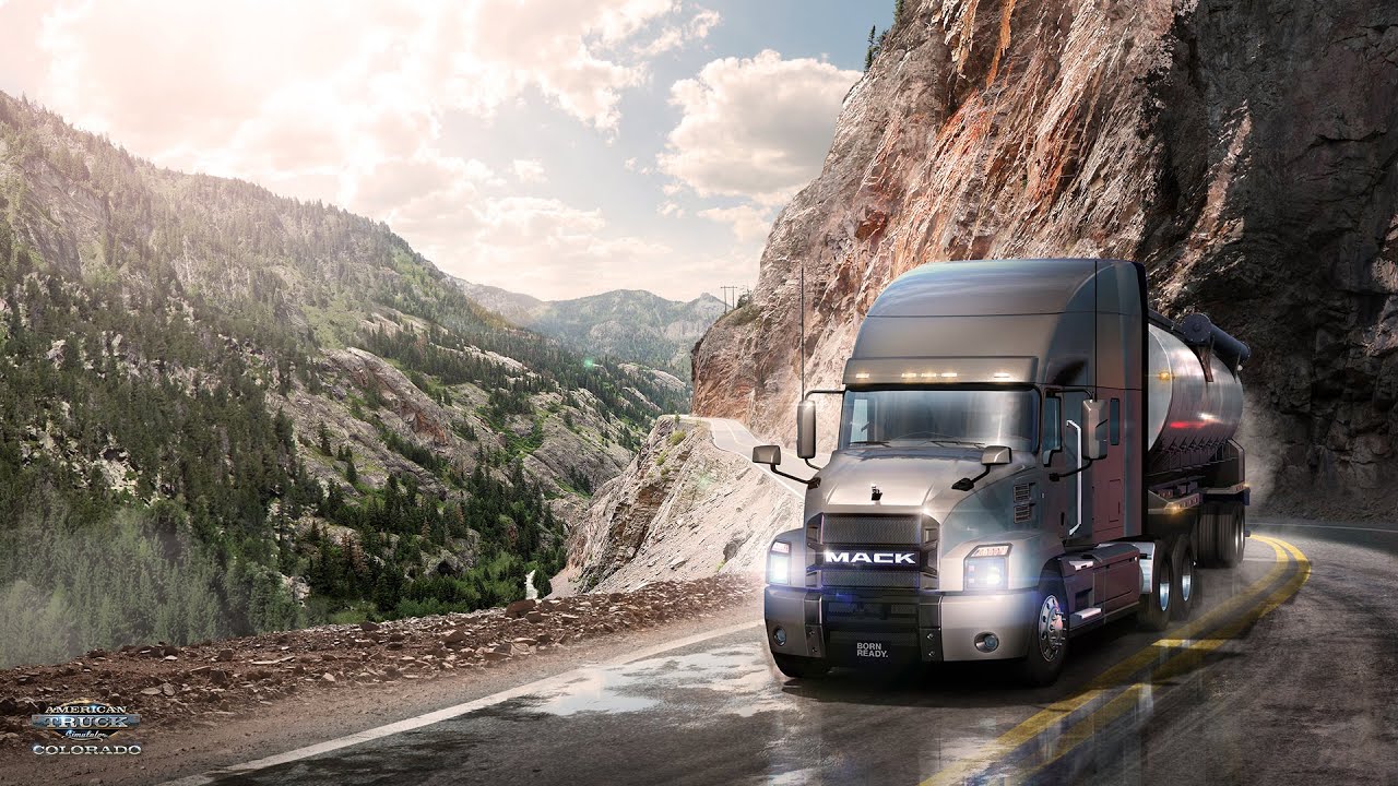 [4K60] American Truck Simulator Colorado DLC Gameplay - Grand Junction to Colorado Springs