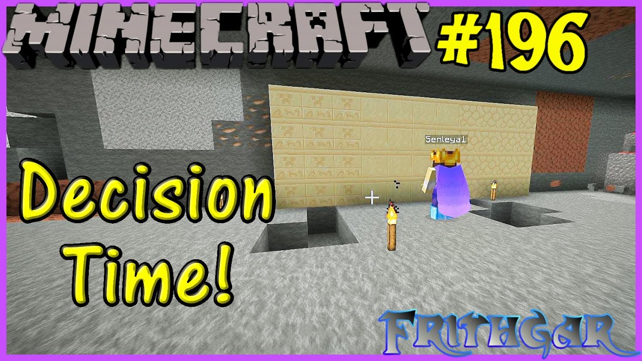 Let's Play Minecraft #196: Senleya Makes A Decision!