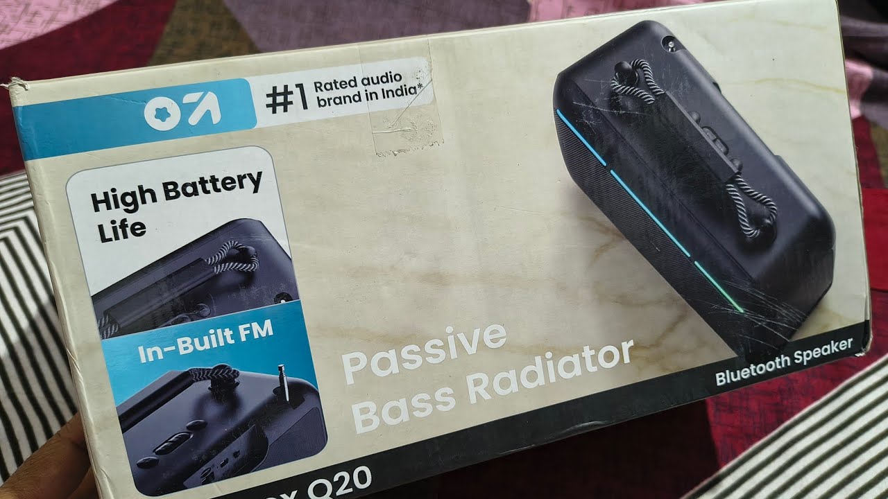 GoBoult Bassbox Q20 unboxing ⚡ High bass🔊 | High battery 🔋|