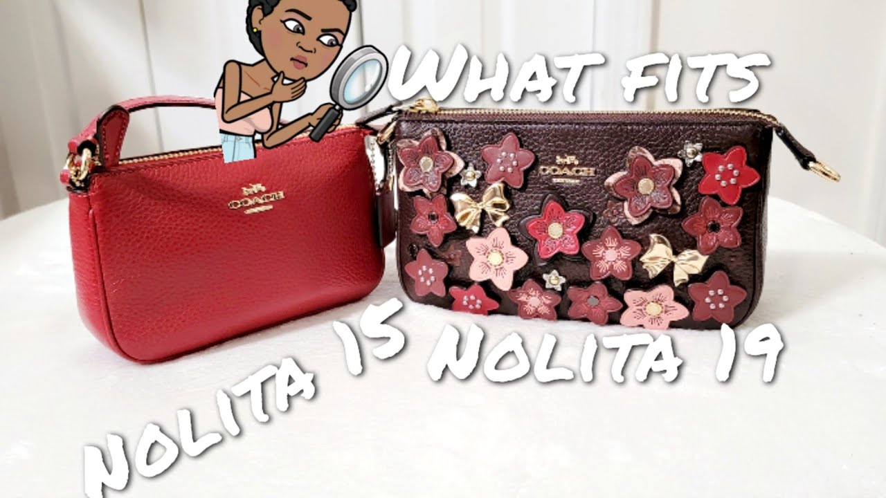 COACH NOLITA 15|NOLITA 19|WHAT FITS|Requested video|Moknowsbeauty