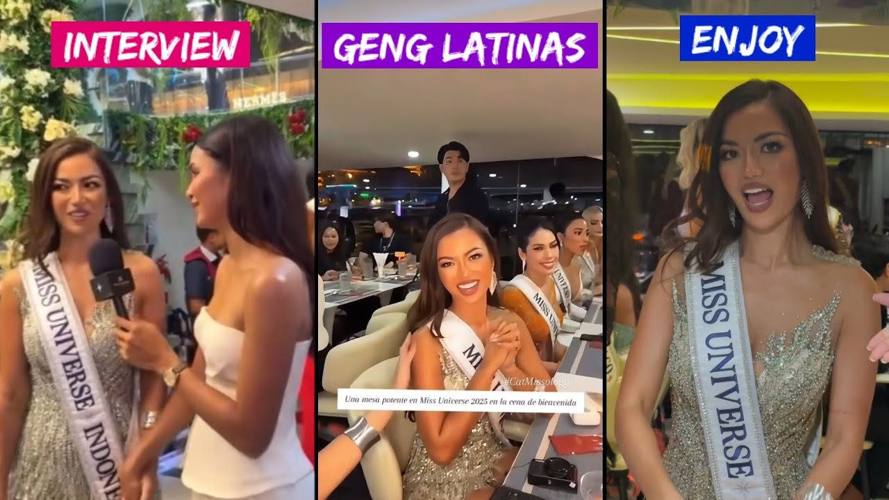 CAS CIS CUS JOSS..Sanly Liu & Finalis Miss Universe 2025 Dinner Manjah Diatas Kapal Mevah