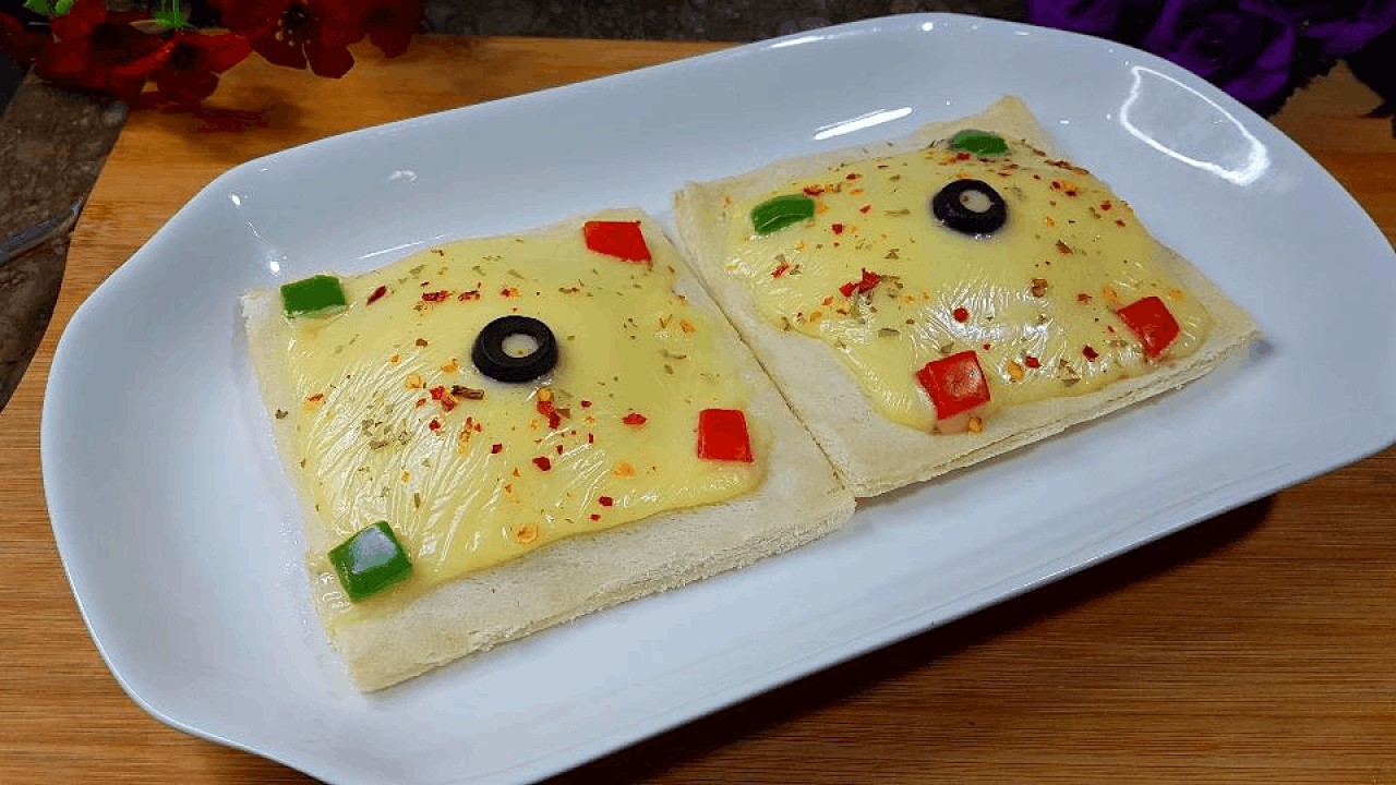 Bread Pizza Puffs Recipe (Ramadan Series)