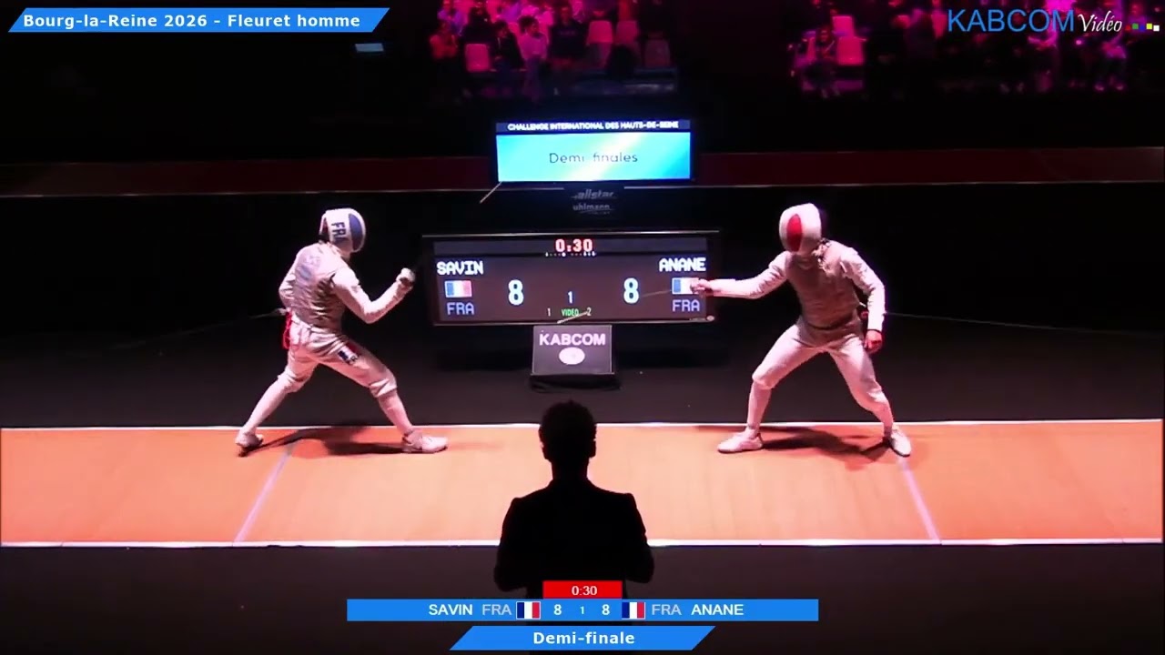 Hauts-de-Seine French Cup 2026 SMF - L4 - Rafael Savin FRA v Anas Anane FRA