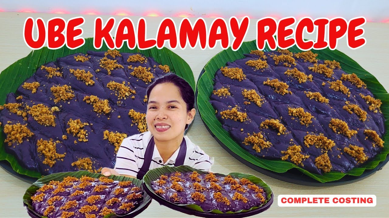 UBE KALAMAY PANG NEGOSY RECIPE | Complete Costing | Tipid Tips atbp