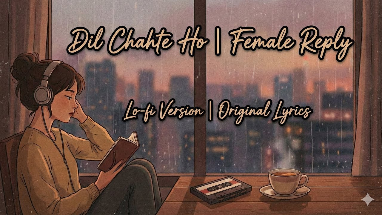 Dil Chahte Ho | Female Reply (Lo-fi Version | Original Lyrics)