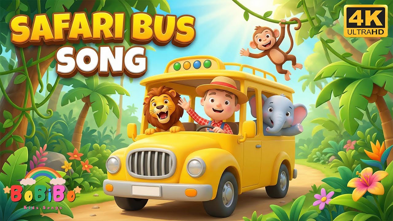 Best Nursery Rhymes Collection - Old MacDonald Song with Safari Animals