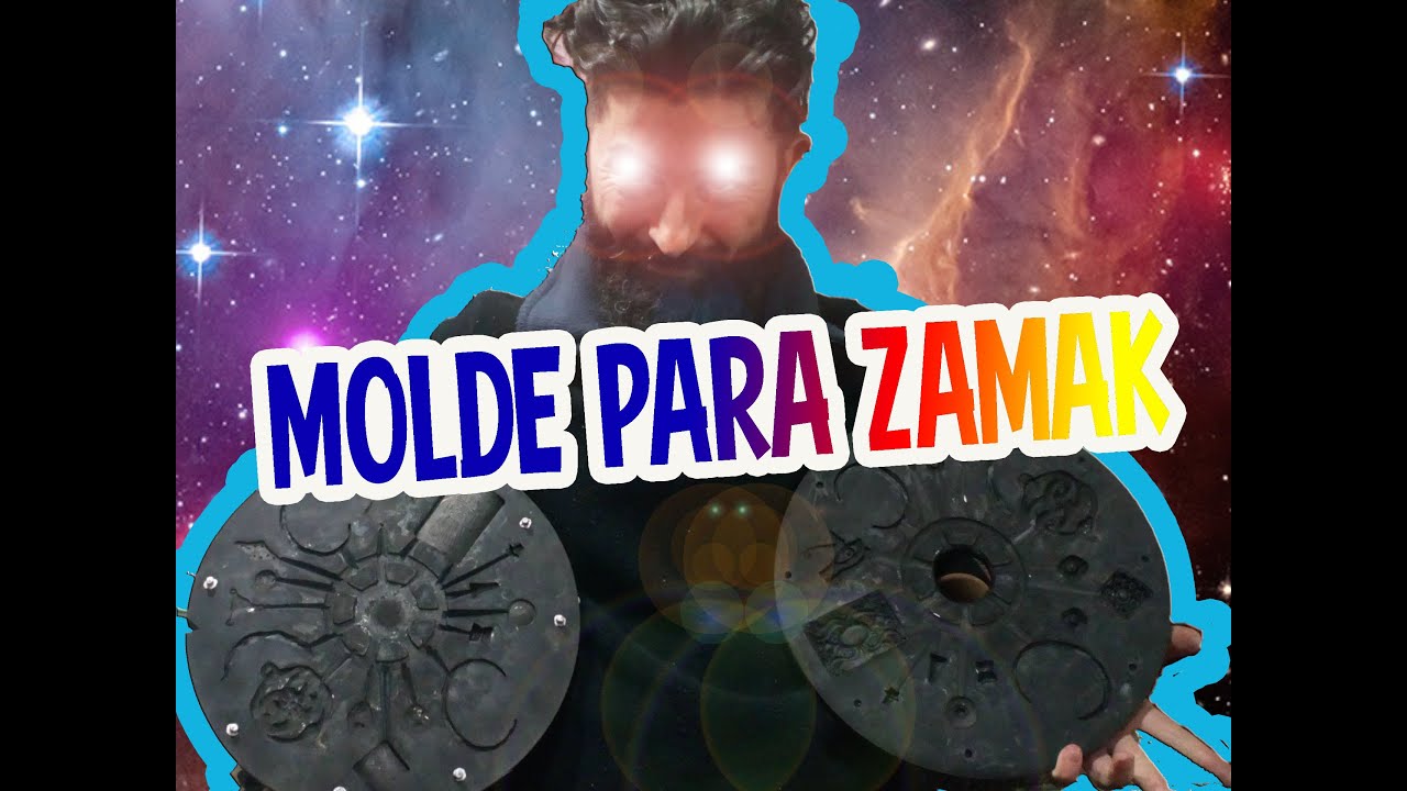 Molde de caucho Para piezas de Zamak