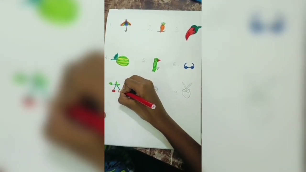 1 To 9 Number Drawings Part 2 JagDev