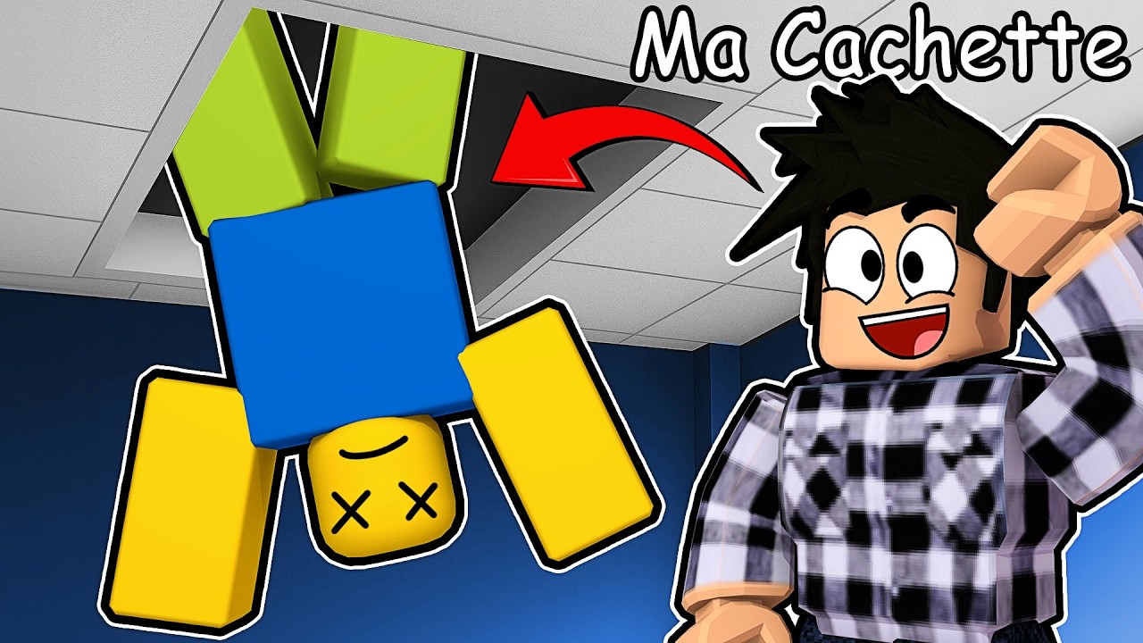 TROUVER DES CACHETTES IMPOSSIBLES POUR CACHER LE CORPS DANS ROBLOX...