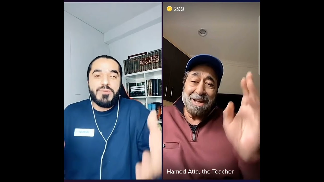 حامد عطا با ذاهد مجددی در بحث کلمه.