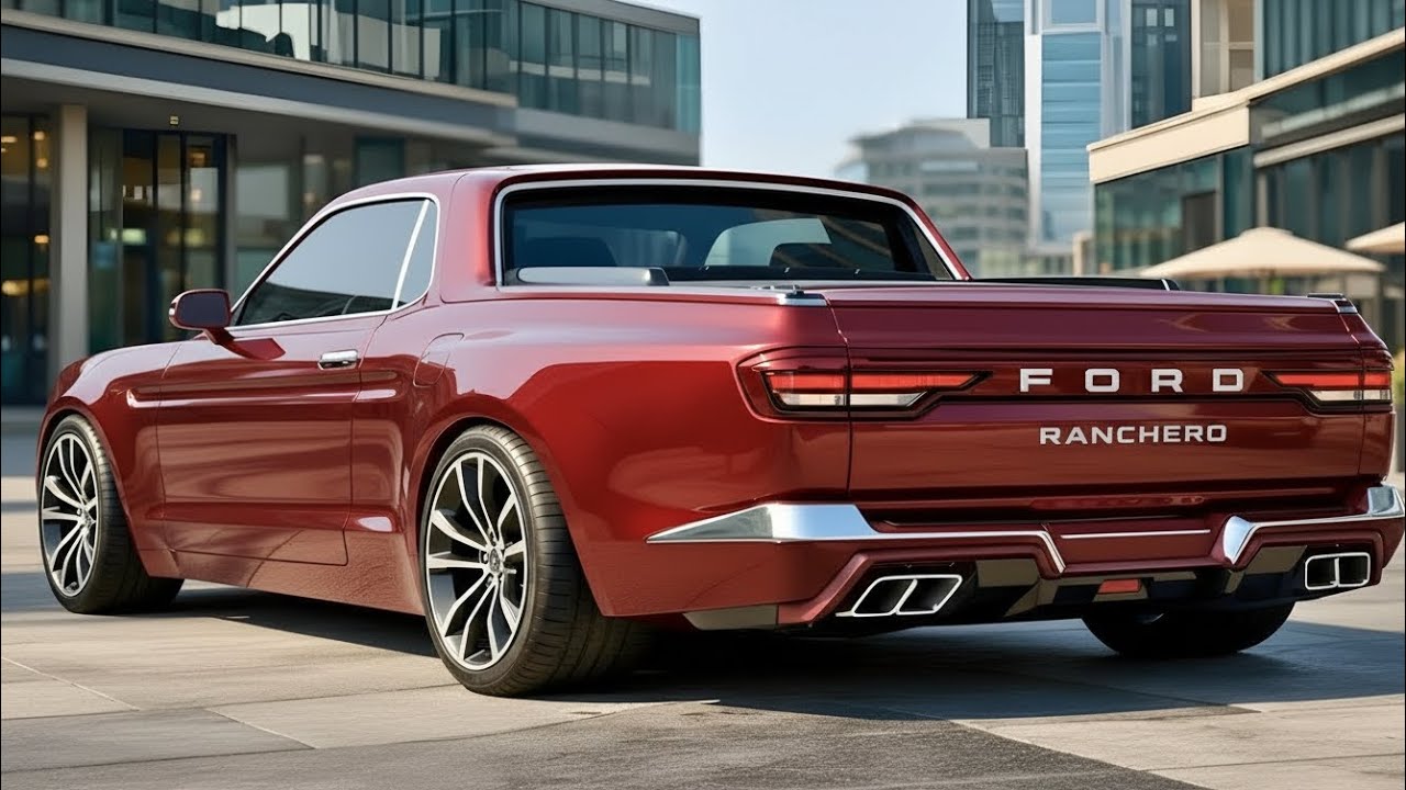 🔥🚗 Ford Ranchero 2026 возвращается! Мощь маслкара и пикапа | Полный обзор и первый взгляд 😍🛻