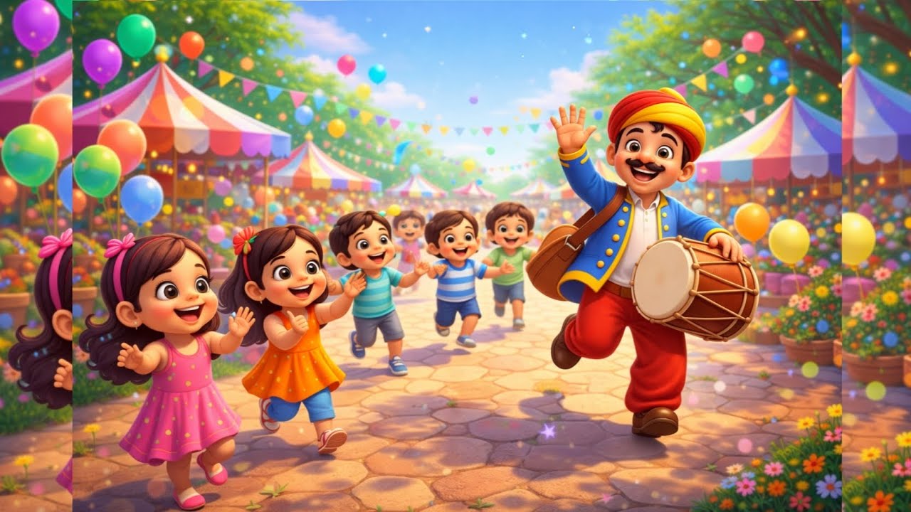 Kalu Madari Aaya | कालू मदारी आया | Hindi Rhymes and Baby songs | Hindi Balgeet | Kids Channel India