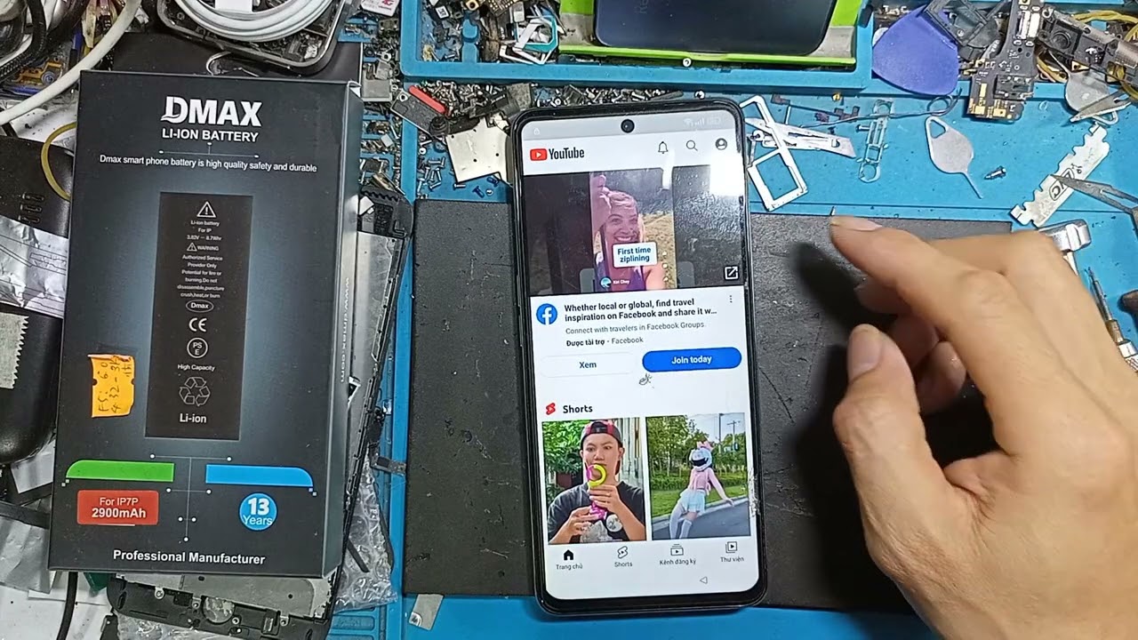 Mở mật khẩu, xóa tài khoản google Oppo A58