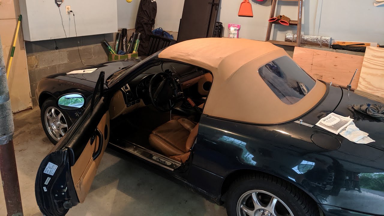 Руководство по установке мягкого верха Miata (пошаговое руководство)