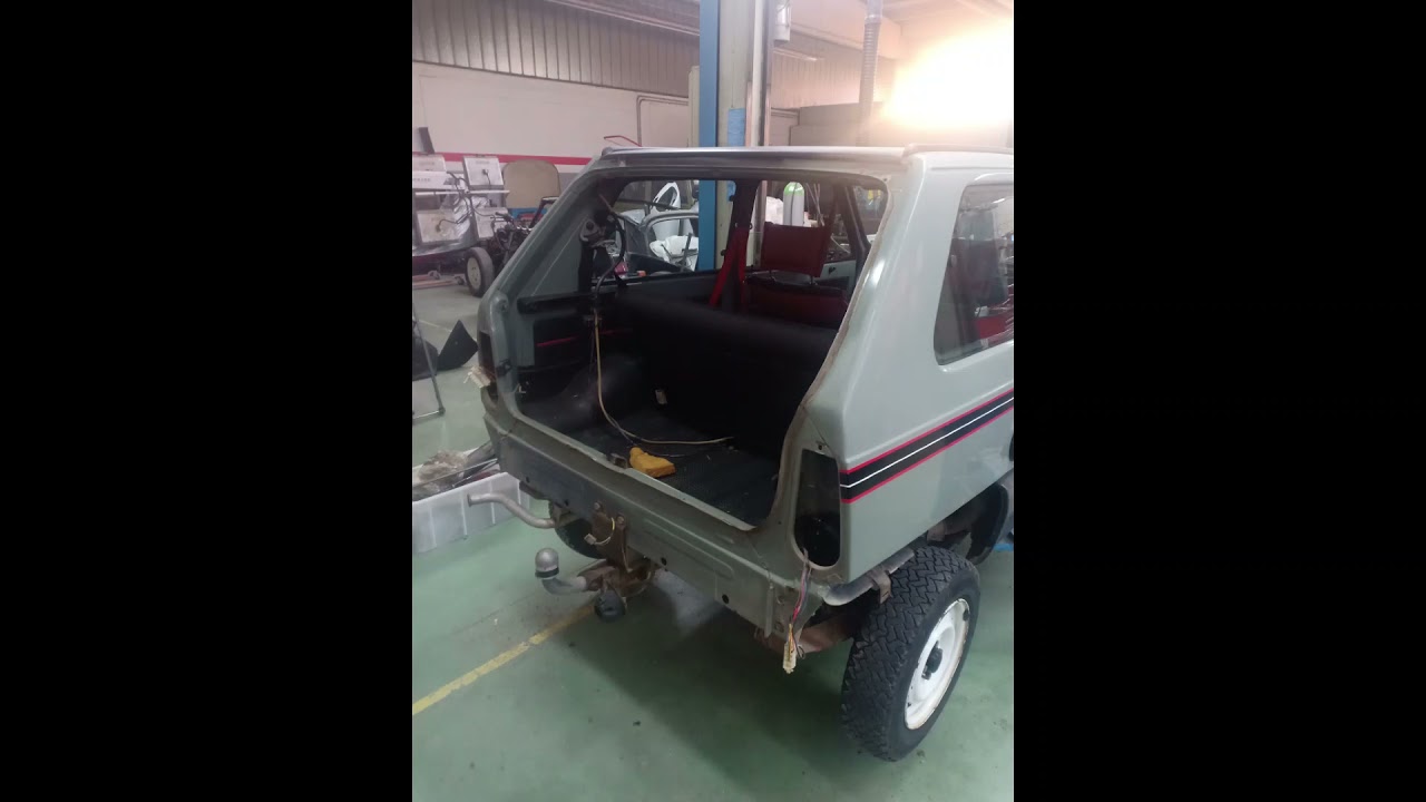 Restauro Fiat Panda 4x4 Limited Edition