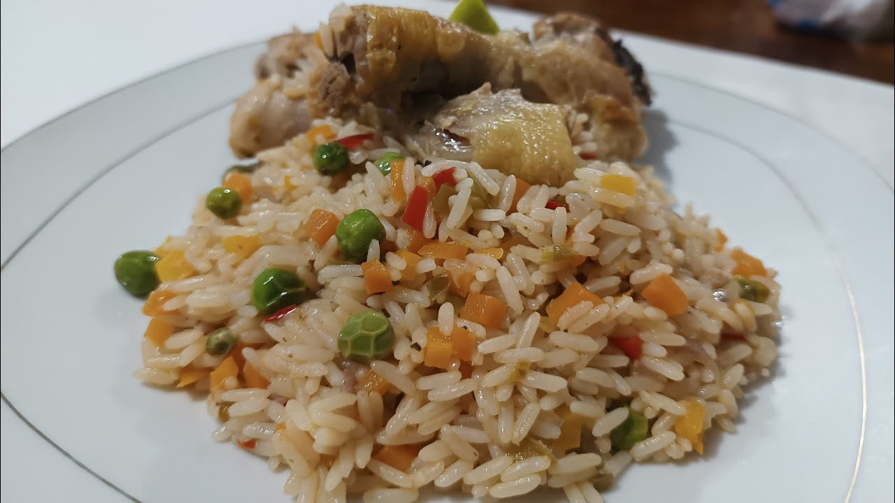 Arroz Primavera con Pollo 😋