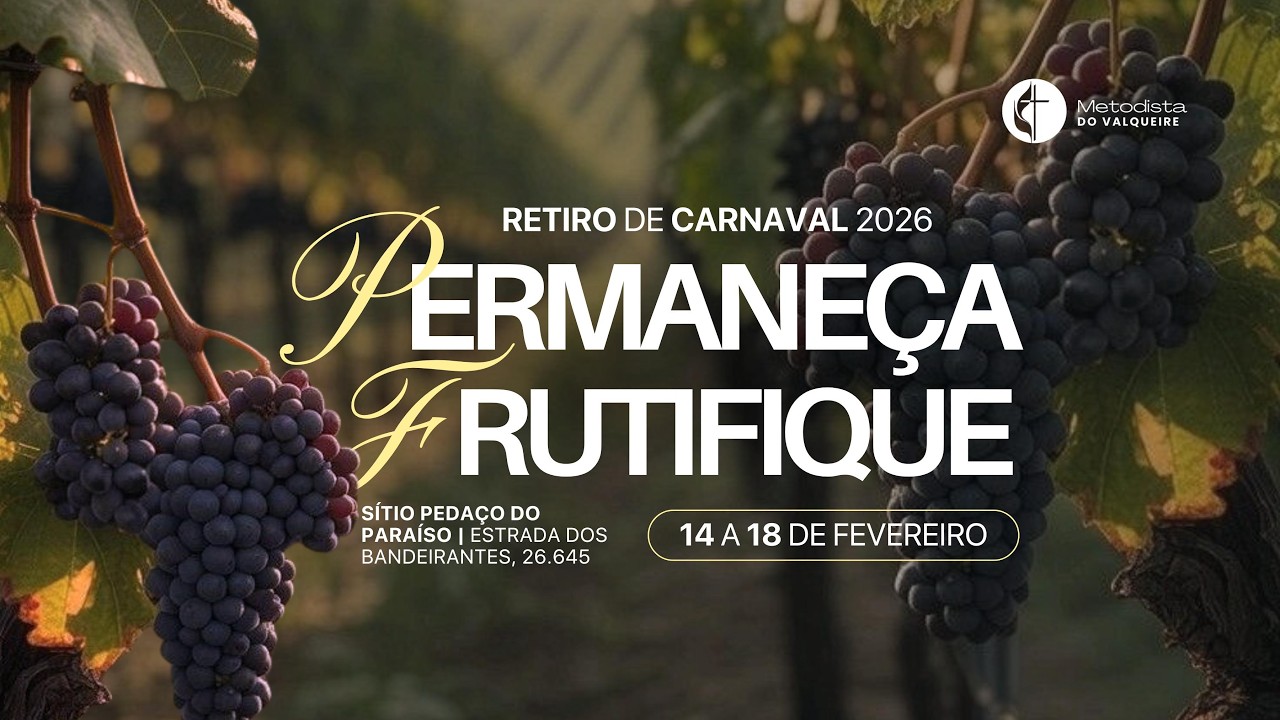 Permaneça e frutifique | Pr. Eduardo Nascimento | Metodista do Valqueire