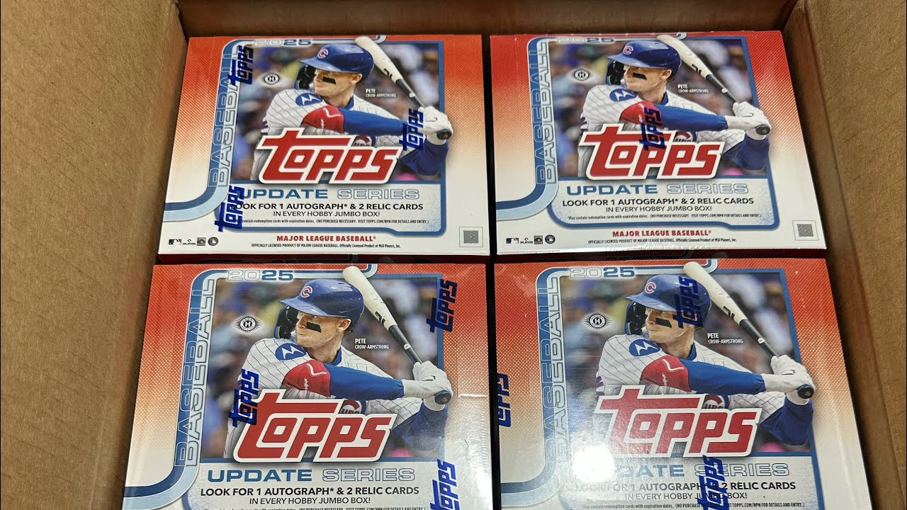 2025 Topps Update JUMBO Case #6 of 6