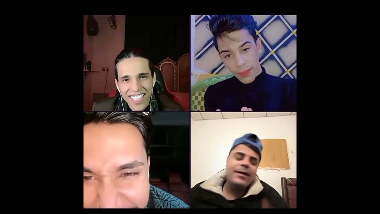 لايف بارق وجسومي وزيزو وصافي 😂💜