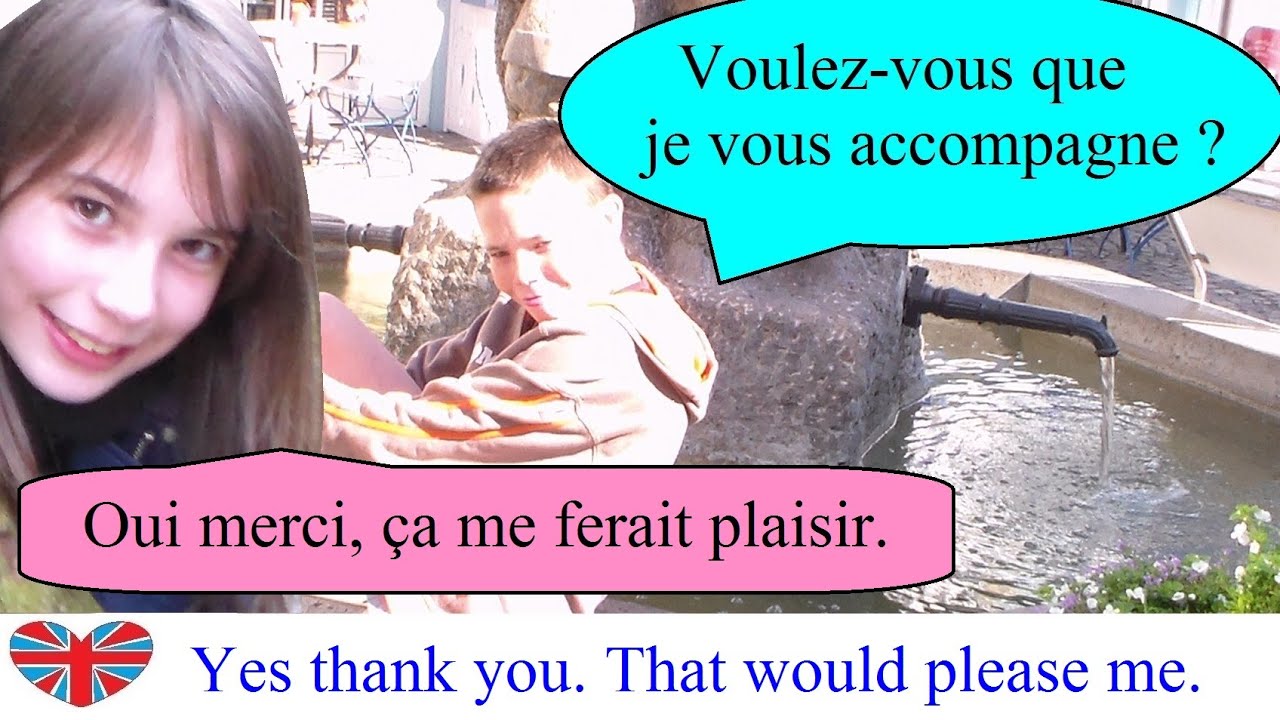 Français facile en communication - dialogue : Accepter une invitation