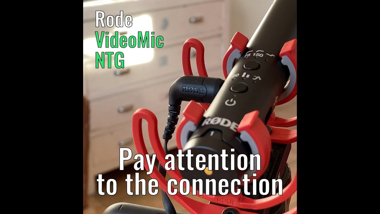 Rode VideoMic NTG : connection on smartphone with extender