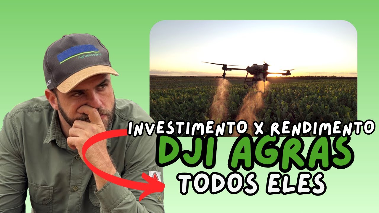 MENTIRAM PARA VOCÊ! Opinião sincera sobre os drones agrícolas e seu rendimento.