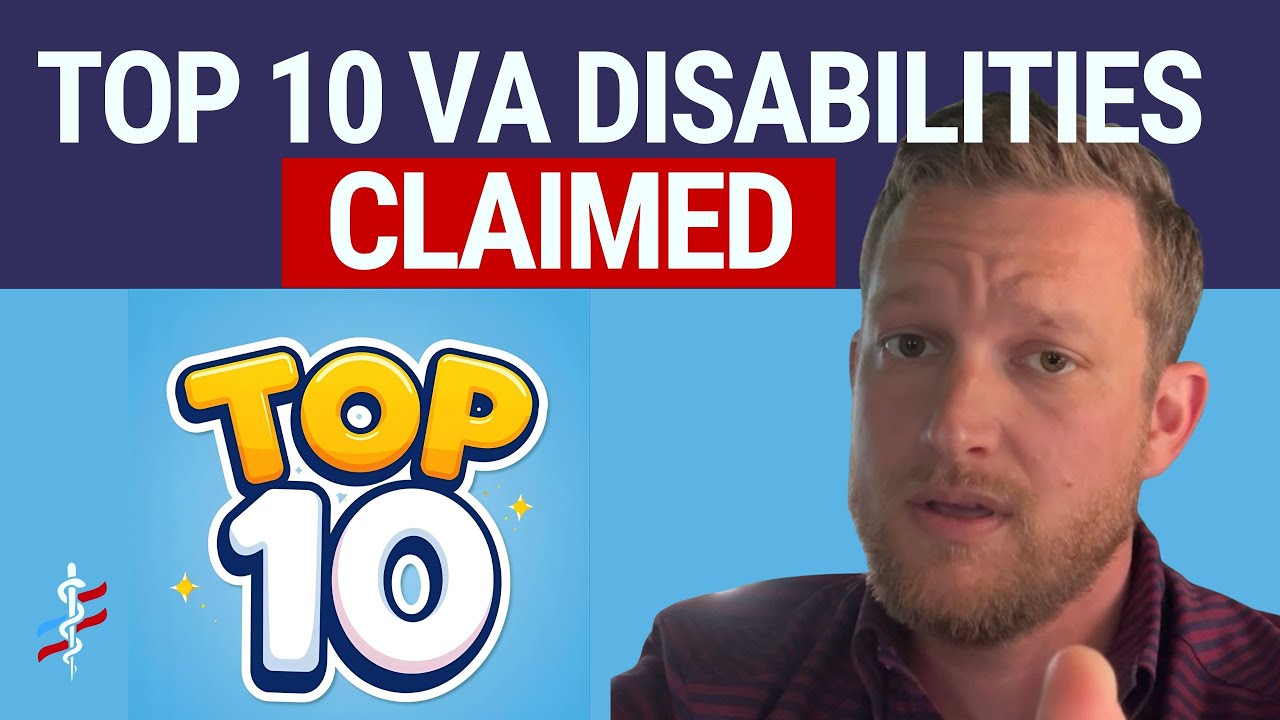 10 Most Common VA Disabilities Among Veterans