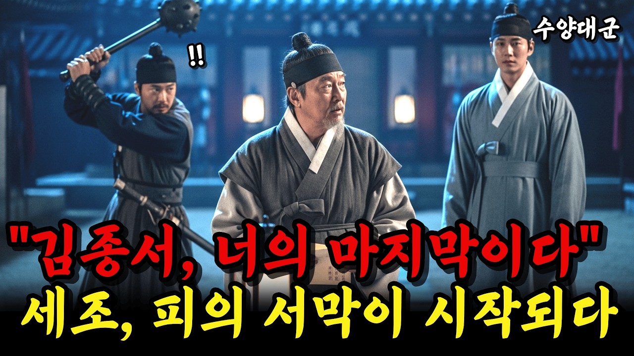 세조는 왜 죽이고 또 죽였는가, 첫 번째 피가 부른 연쇄살인 김종서 한 명을 죽이자 나머지를 살려둘 수 없었습니다 | 한국사 | 조선시대 | 역사인물 | 역사이야기 | 역사드라마