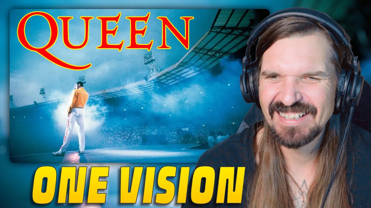 First Time Reaction - Queen | One Vision | Wembley Stadium