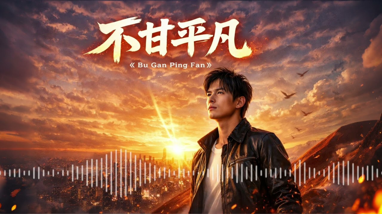 不甘平凡- 神来一笔 | 原创 R&B (Official Lyrics Video)