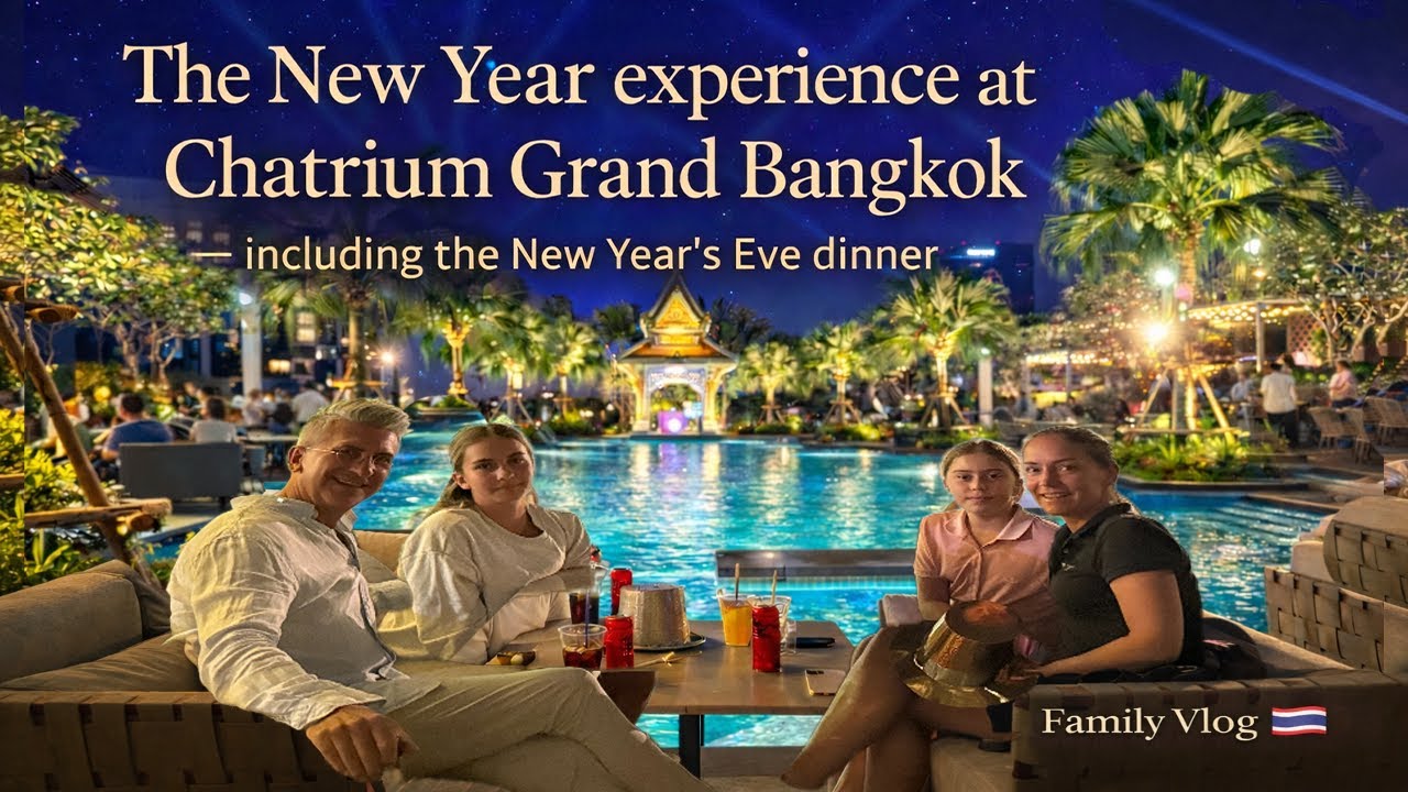 The New Year experience at Chatrium Grand Bangkok – including the New Year’s Eve dinner    4K