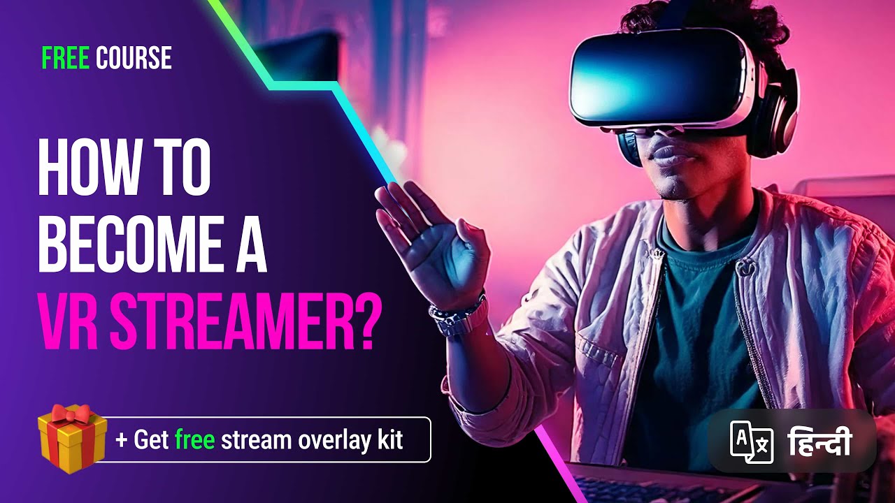 How to Live Stream VR on YouTube Using Meta Quest 2 | Hindi Tutorial + Free Stream Overlay Kit