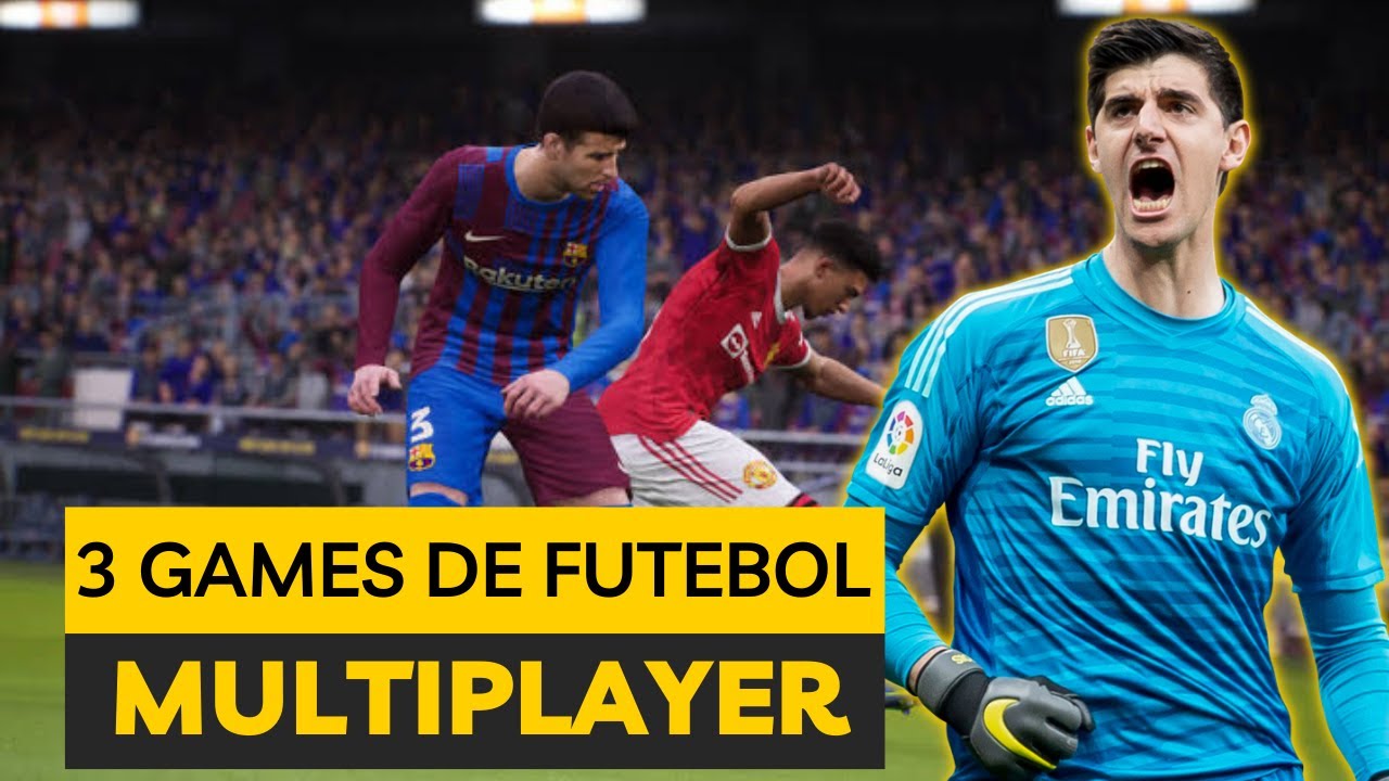TOP 3 JOGOS DE FUTEBOL MULTIPLAYER PARA ANDROID #gamesandroid #futebol #jogosandroid