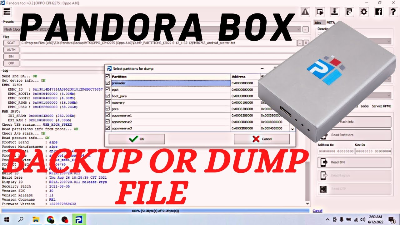 HOW TO MAKE A BACKUP WITH PANDORA BOX Shortcuts - The Easy Way