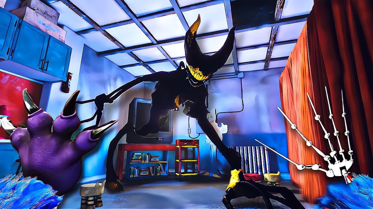 POPPY PLAYTIME 3: USO EL GRABPACK DE CATNAP CONTRA BENDY