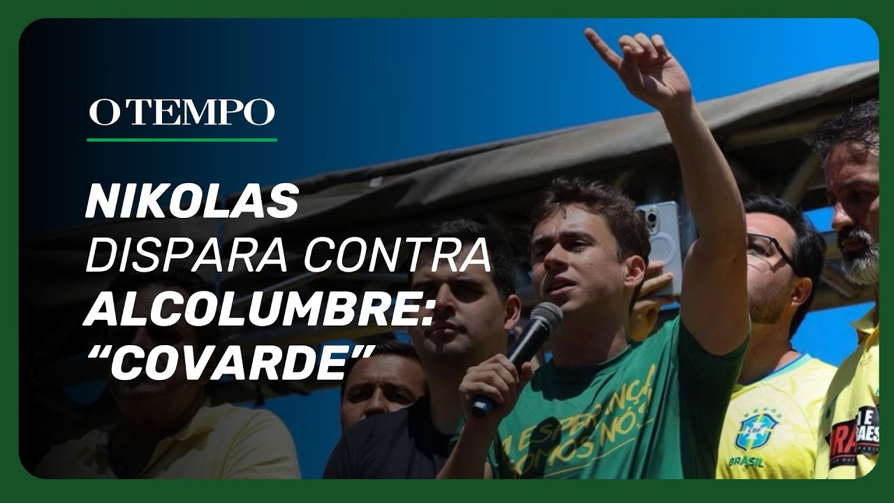 Nikolas Ferreira dispara contra Alcolumbre: 