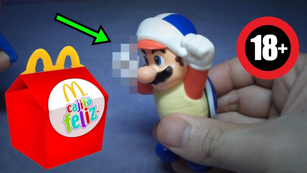 EL DIA QUE MCDONALD´S sacó UN JUGUETE de MARIO BROS que hacia COSAS INAPROPIADAS PARA los NIÑOS…