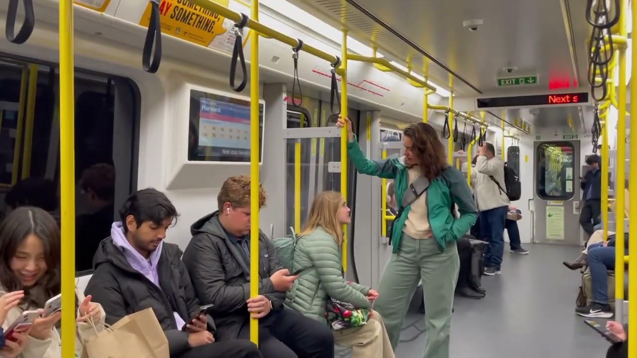 New Red Line Train Broadway to Alewife.