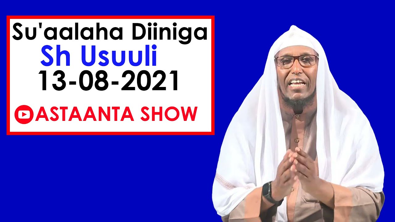 SU’AALO IYO JAWAABO DIINI AH BY SHEIKH USUULI