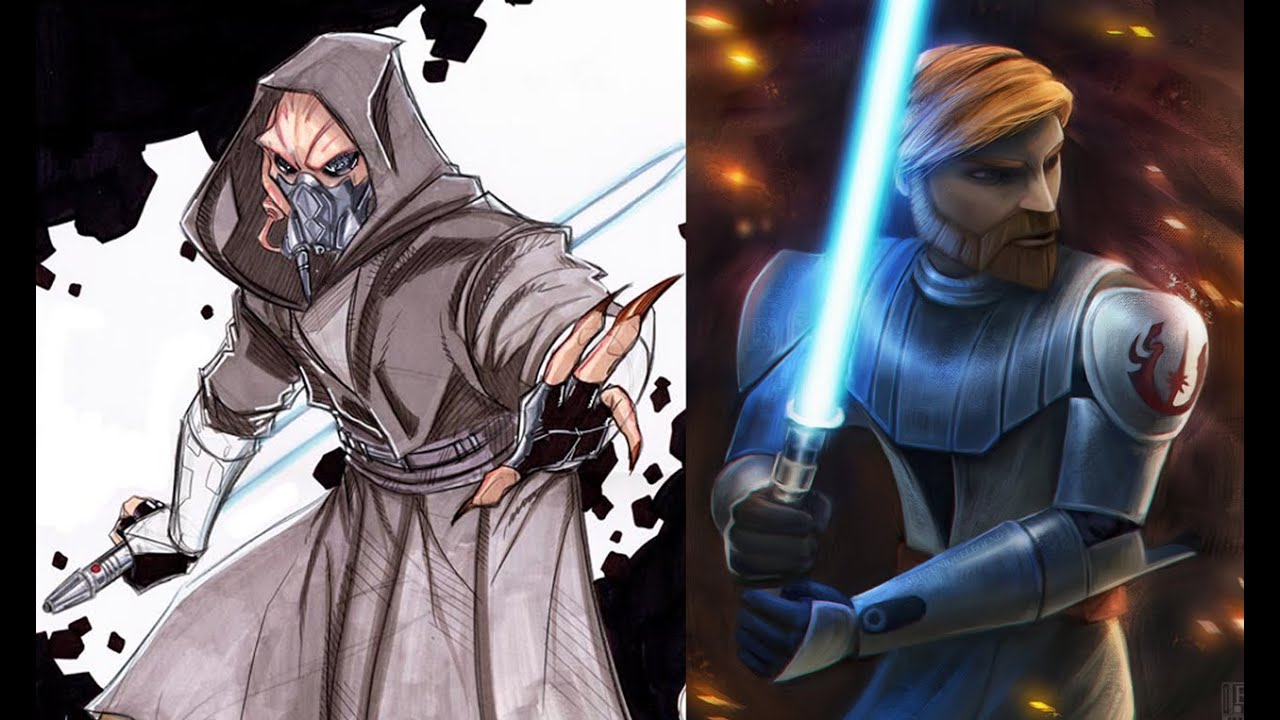 Versus Series Plo Koon VS Obi-Wan Kenobi
