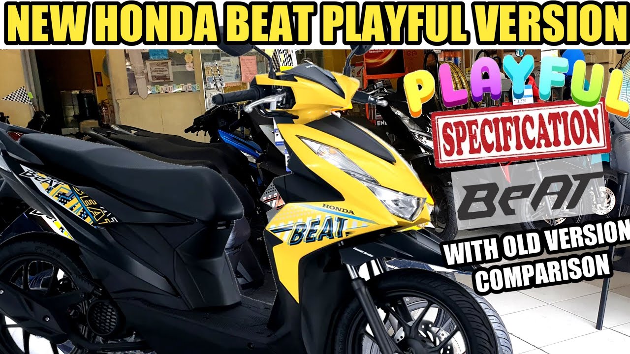 NEW HONDA BEAT PLAYFUL | OLD VERSION COMPARISON 2023