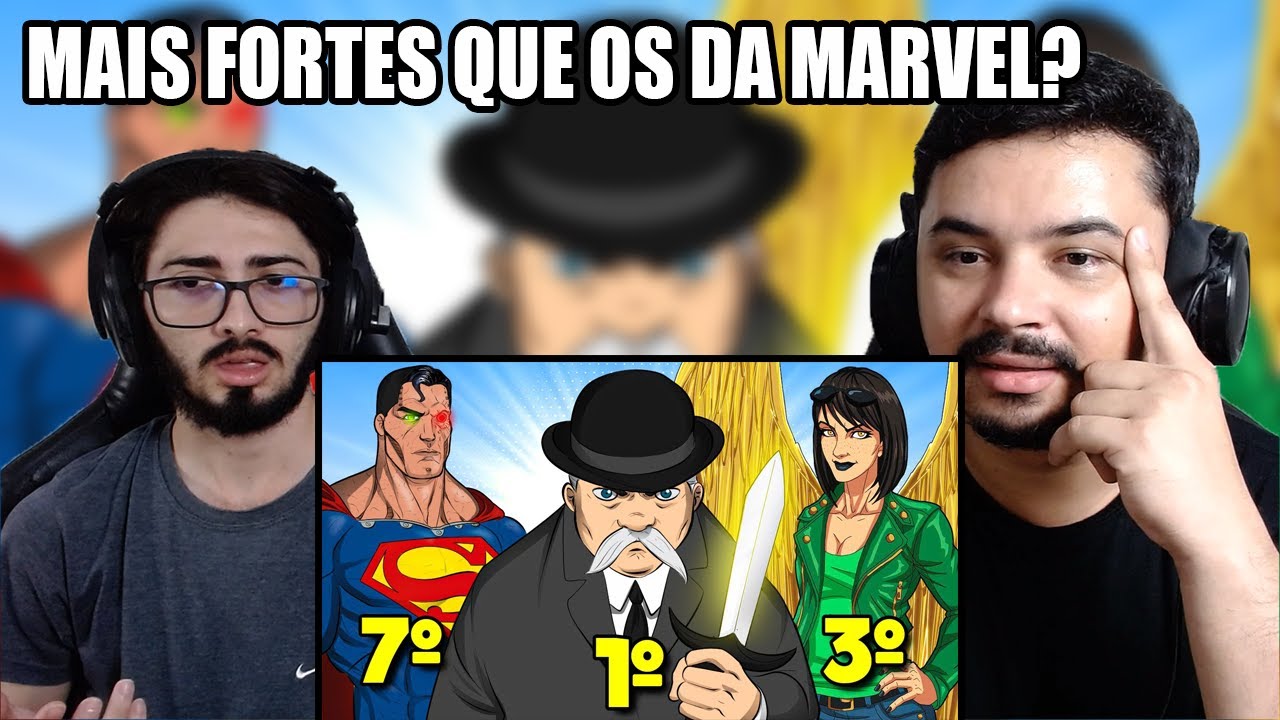 REACT Os Personagens MAIS PODEROSOS da DC | Ultra Nerd