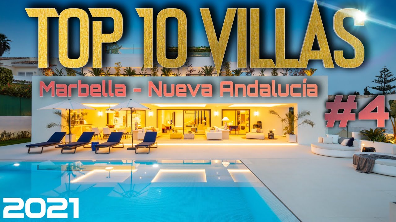 ТОП-10 РОСКОШНЫХ ВИЛЛ 2021 года в #CostadelSol #Marbella #Spain (Часть 4) | 4K