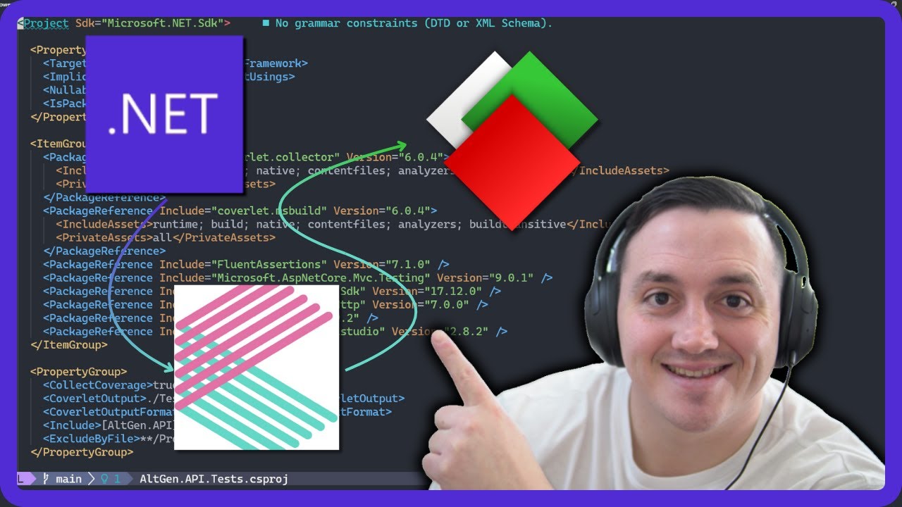 How to Setup Test Coverage for .NET Project