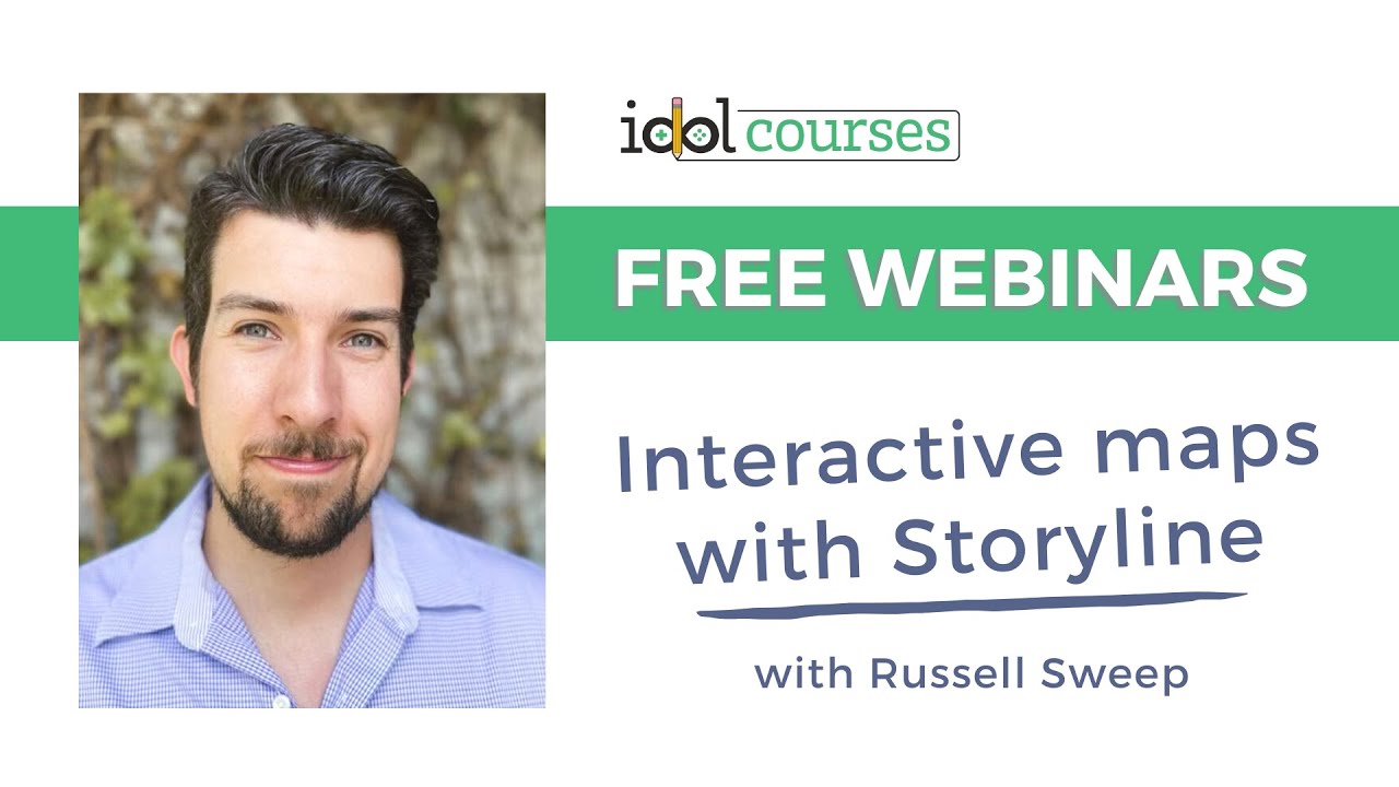 Interactive Maps with Storyline - a workshop recording with Russell Sweep