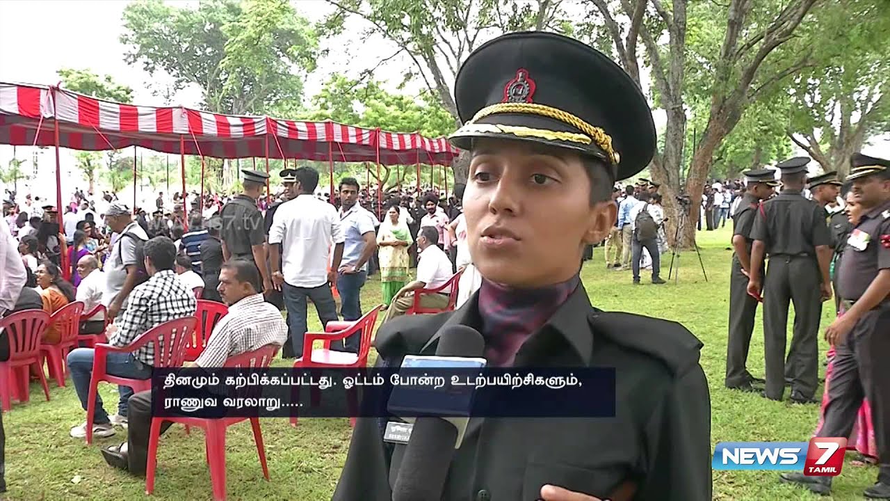 Students complete army training, Passing out parade at Chennai | Tamil Nadu | News7 Tamil |